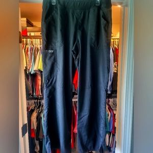 Ladies Cherokee Revolution Black Scrub Pants Size Large Reg Length